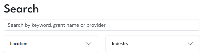 Search functionality