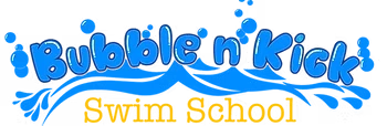 Bubble n Kick Swim School Logo